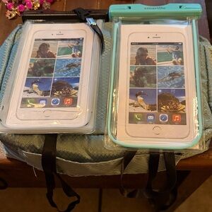 Waterproof Phone Pouch - Black one and Blue one